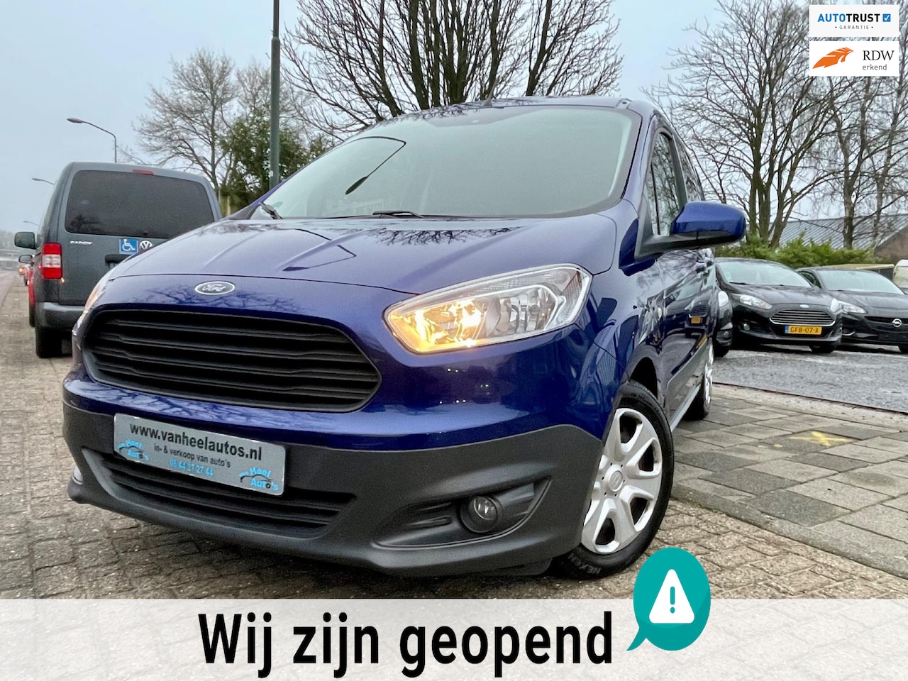 Ford Tourneo Connect Compact - 1.0 Trend A-C Elek Pakket Pdc Trekhaak Stoelvrm - AutoWereld.nl