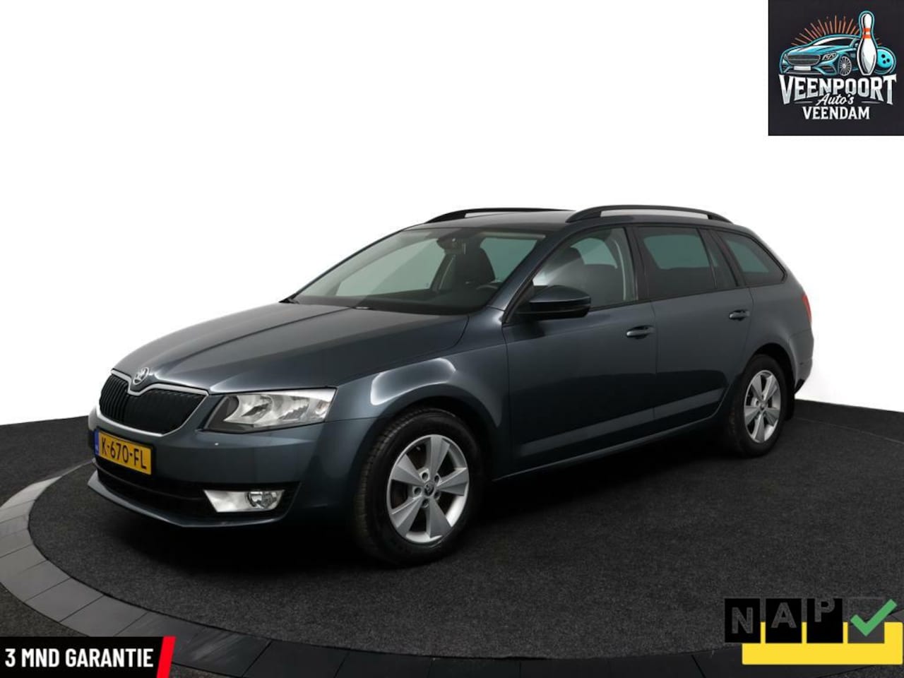 Skoda Octavia Combi - 1.4 TSI Cruise Airco Stoelverw 140pk - AutoWereld.nl