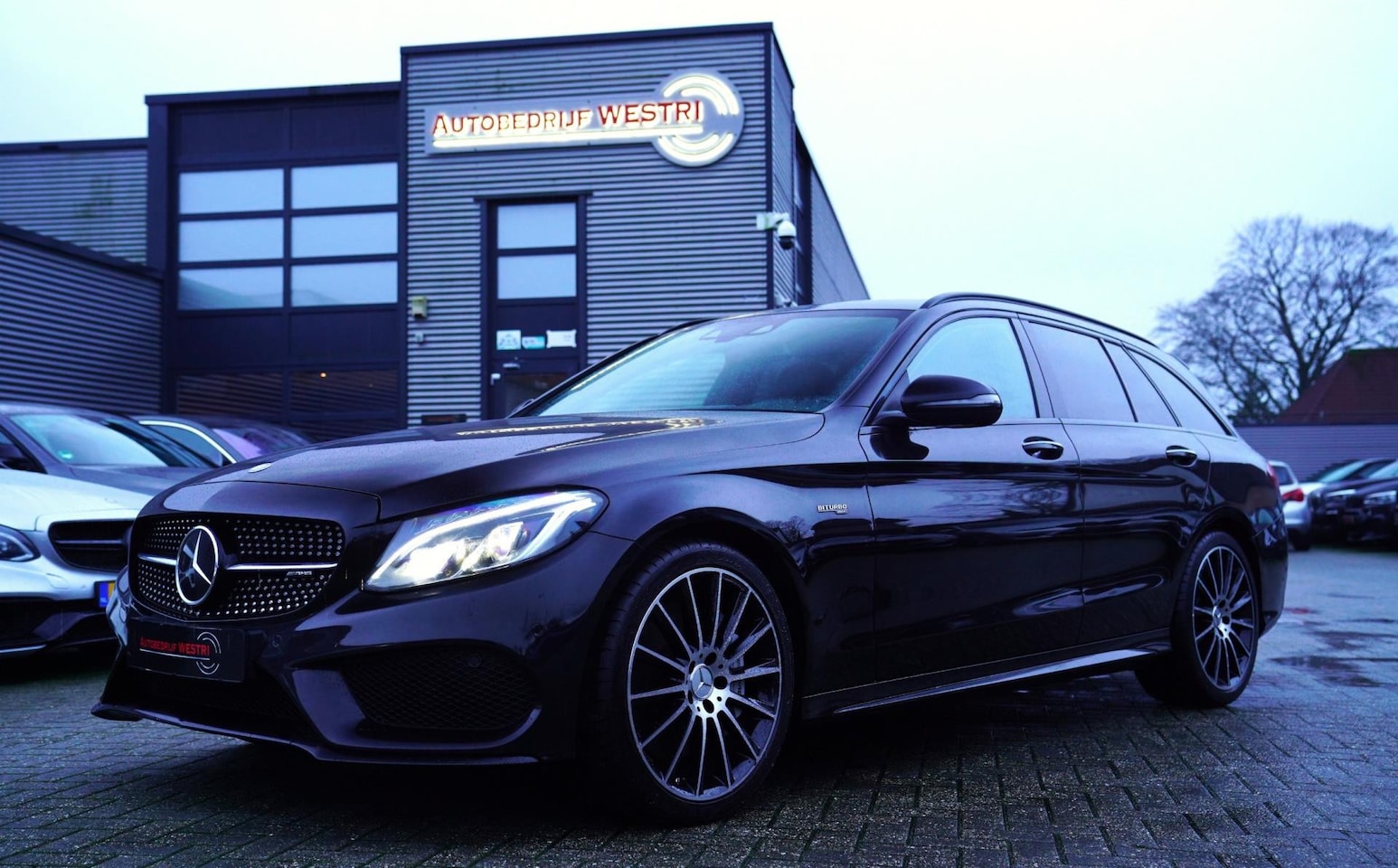 Mercedes-Benz C-klasse Estate - AMG 43 4MATIC | Burmester Sound System | Elektrisch verstelbare stoelen | Camera | Leder/a - AutoWereld.nl