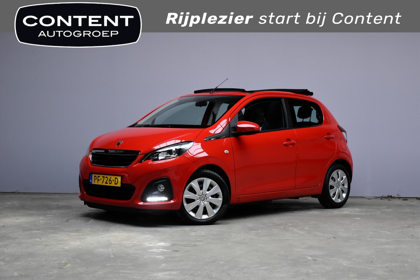 Peugeot 108 - 1.0 e-VTi 68pk 5D TOP! Active Open Vouwdak! - AutoWereld.nl