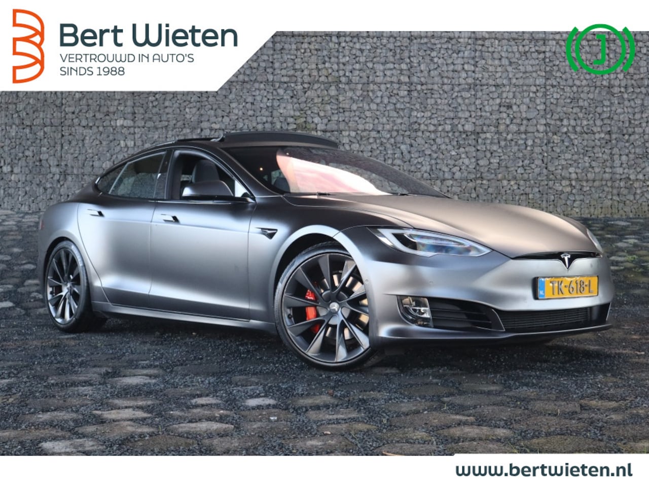 Tesla Model S - 75D | Geen import | Schuifdak | Compleet - AutoWereld.nl