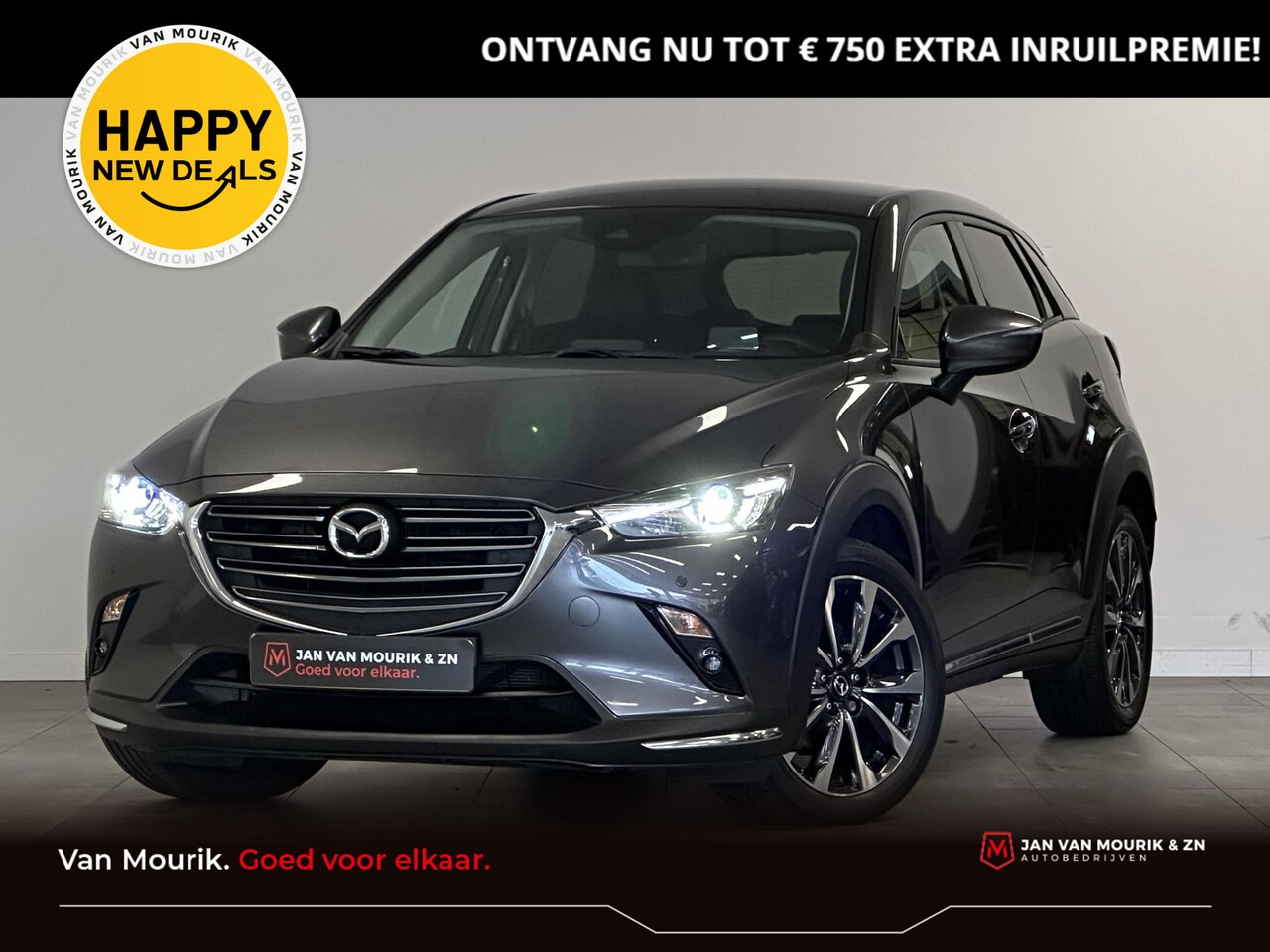 Mazda CX-3 - 2.0 SkyActiv-G 121 Luxury Automaat| stoelverwarming| keyless entry| - AutoWereld.nl