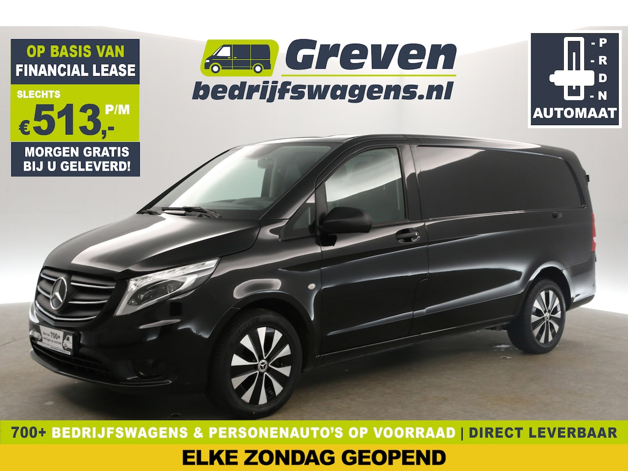 Mercedes-Benz Vito - 119 CDI Lang 191PK Automaat Clima Camera Cruise LED Navi Trekhaak Stoelverwarming Leder 3 - AutoWereld.nl