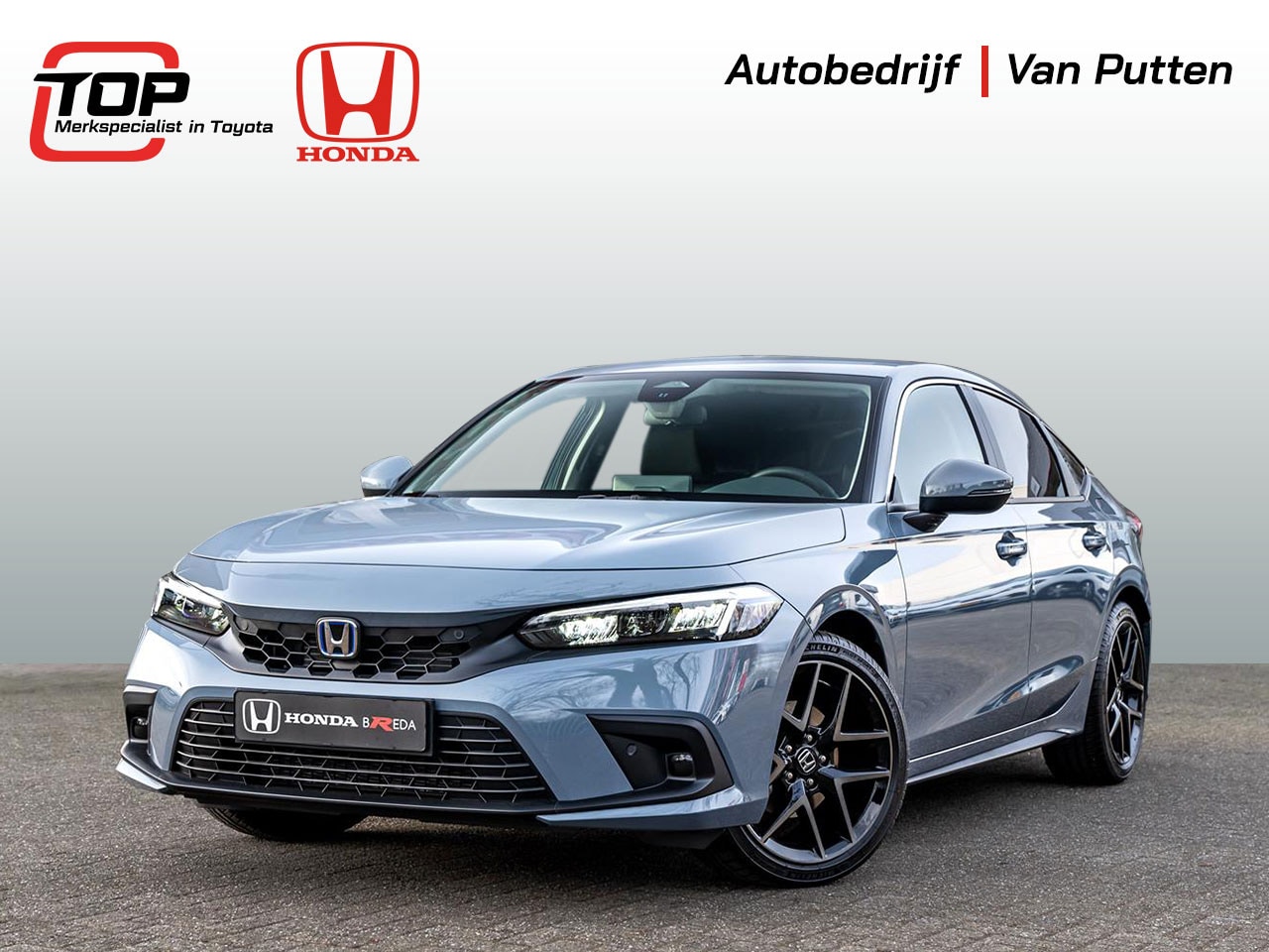 Honda Civic - 2.0 Hybrid 184pk Elegance Automaat | 18 inch. Advance velgen | Nieuwe NL Auto | Snel rijde - AutoWereld.nl