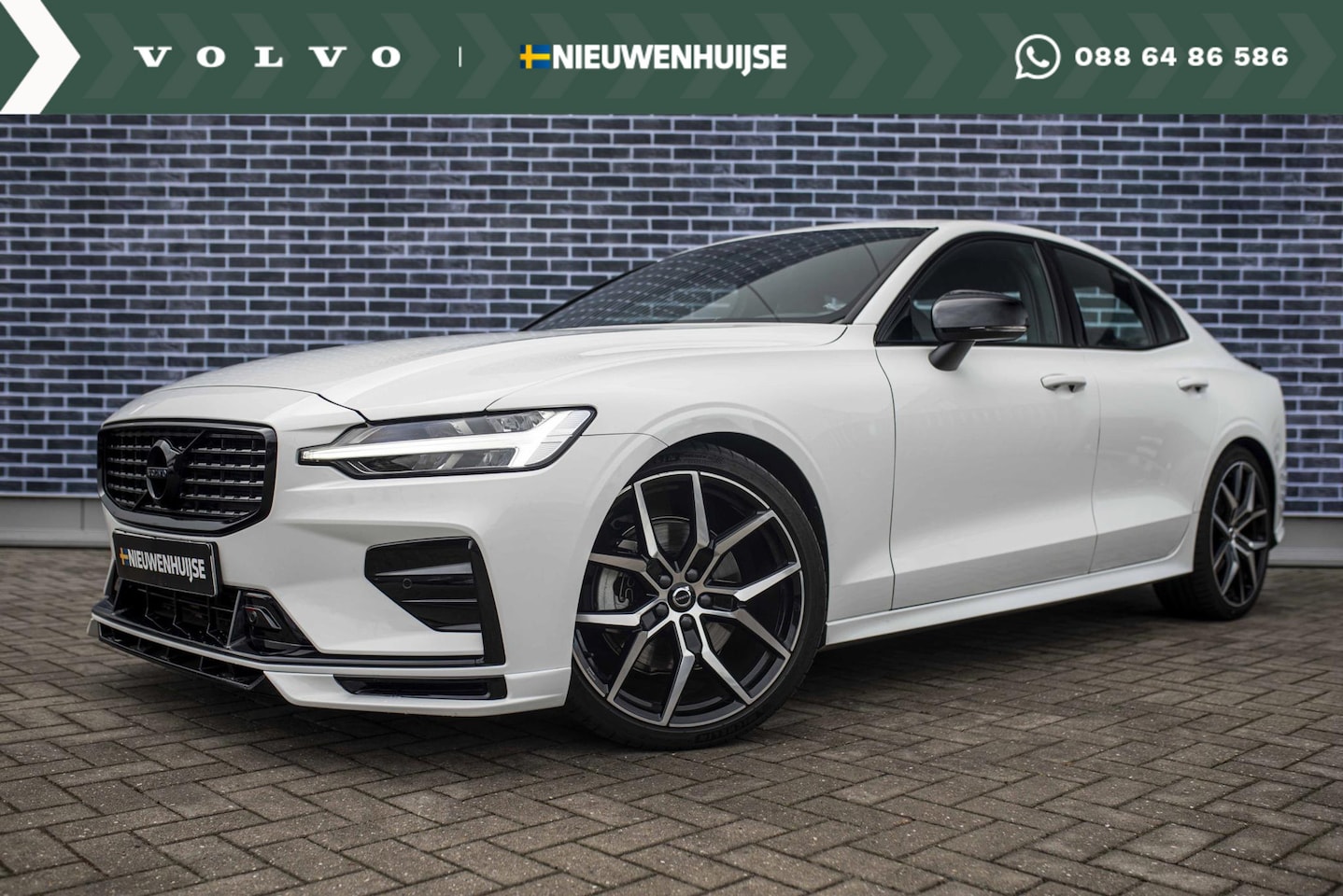 Volvo S60 - 2.0 B3 R-Design | Heico | Styling Pack | Black Pack | 20" Polestar Velgen | Maxton Design - AutoWereld.nl