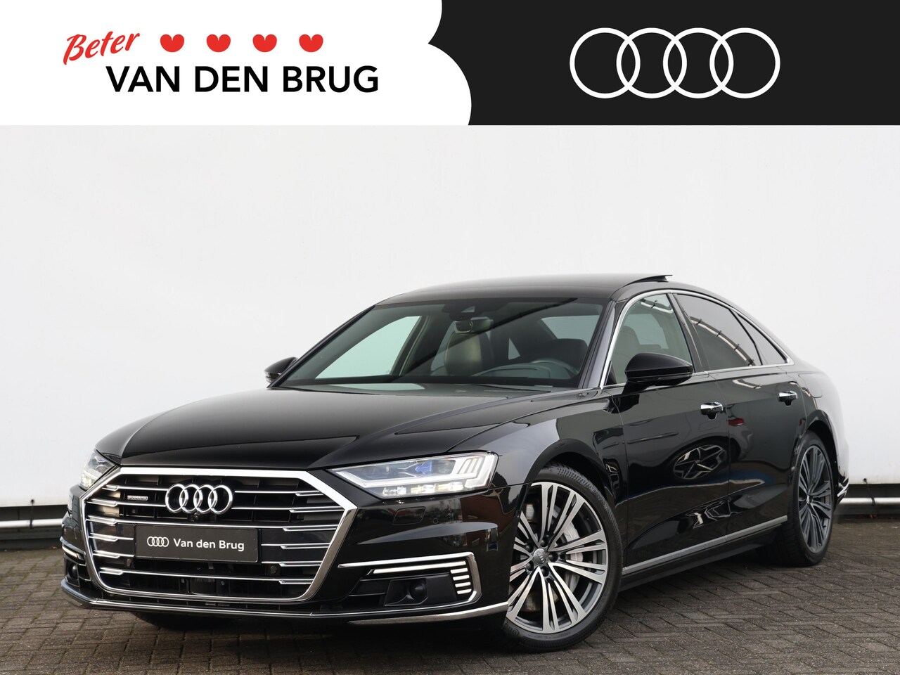 Audi A8 - 60 TFSI e quattro Pro Line Plus 449pk | Pano | Vierwielbesturing | Stoelvent. mas. | Geh. - AutoWereld.nl