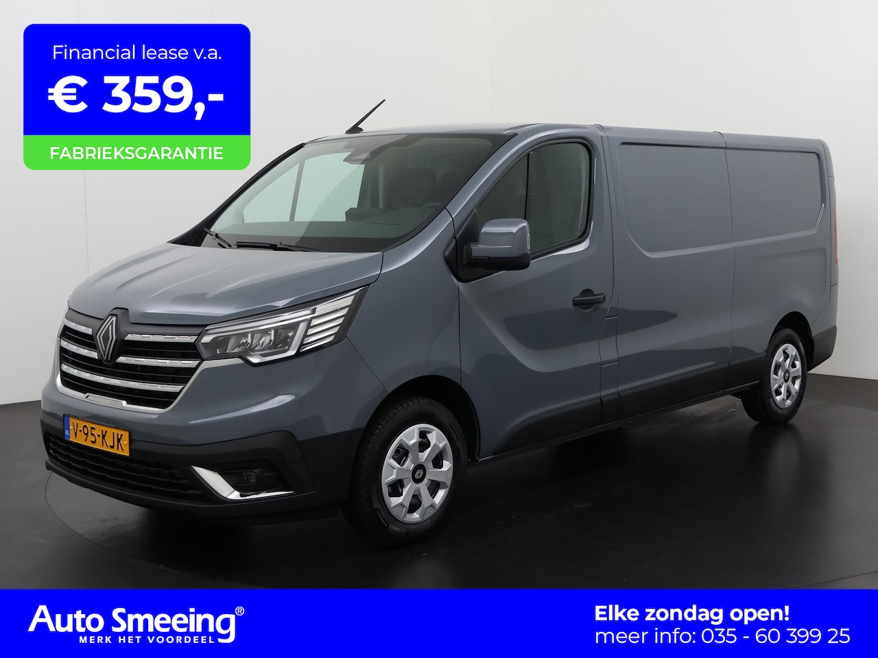 Renault Trafic - 2.0 Blue dCi 110PK T30 L2H1 Advance | Trekhaak | Camera | Schuifdeur | Virtual Cockpit | Z - AutoWereld.nl