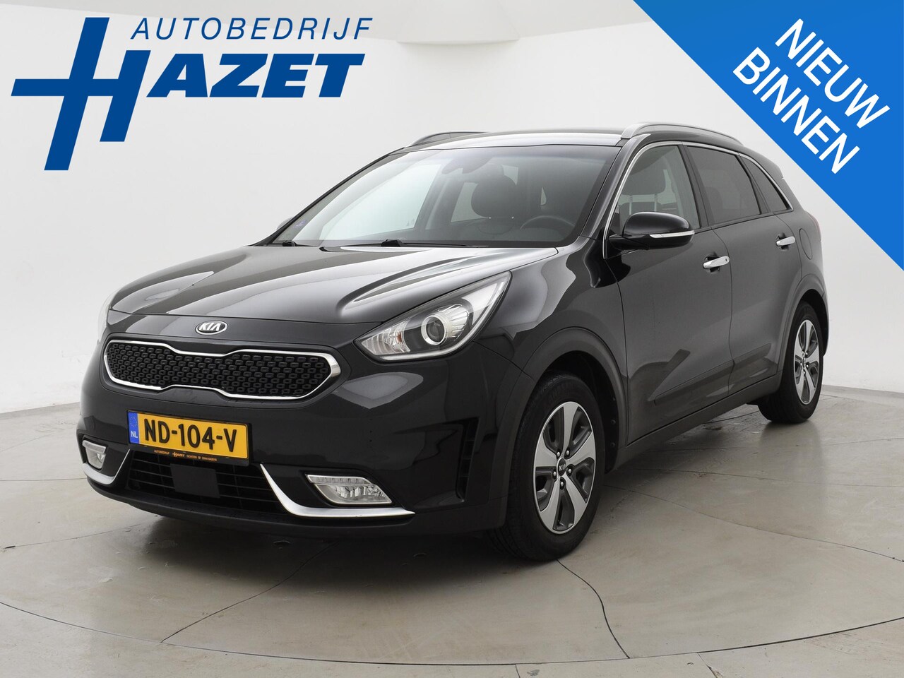 Kia Niro - 1.6 GDi HYBRID AUT. + CARPLAY | AFN. TREKHAAK | STOEL/STUURWIELVERW. | CAMERA - AutoWereld.nl