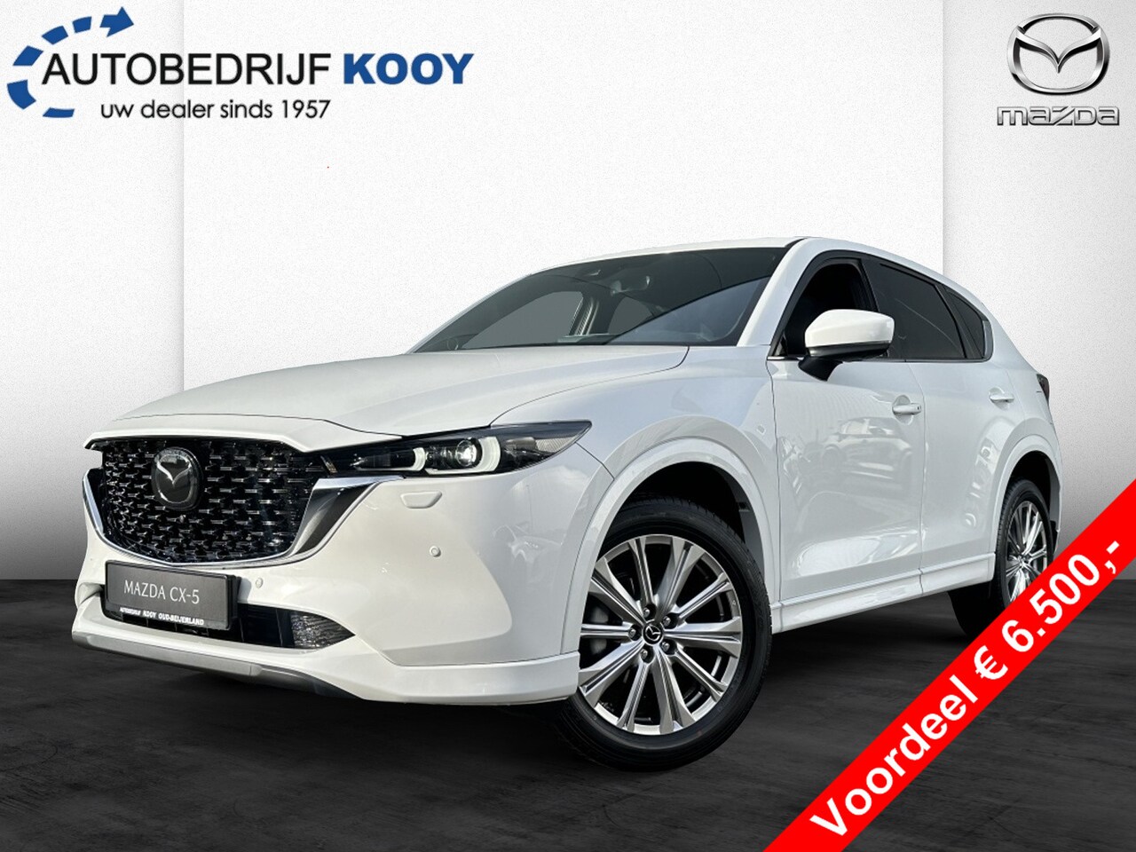 Mazda CX-5 - 2.0 165 pk M-Hybrid e-SkyActiv-G Takumi - Sunroof - AutoWereld.nl