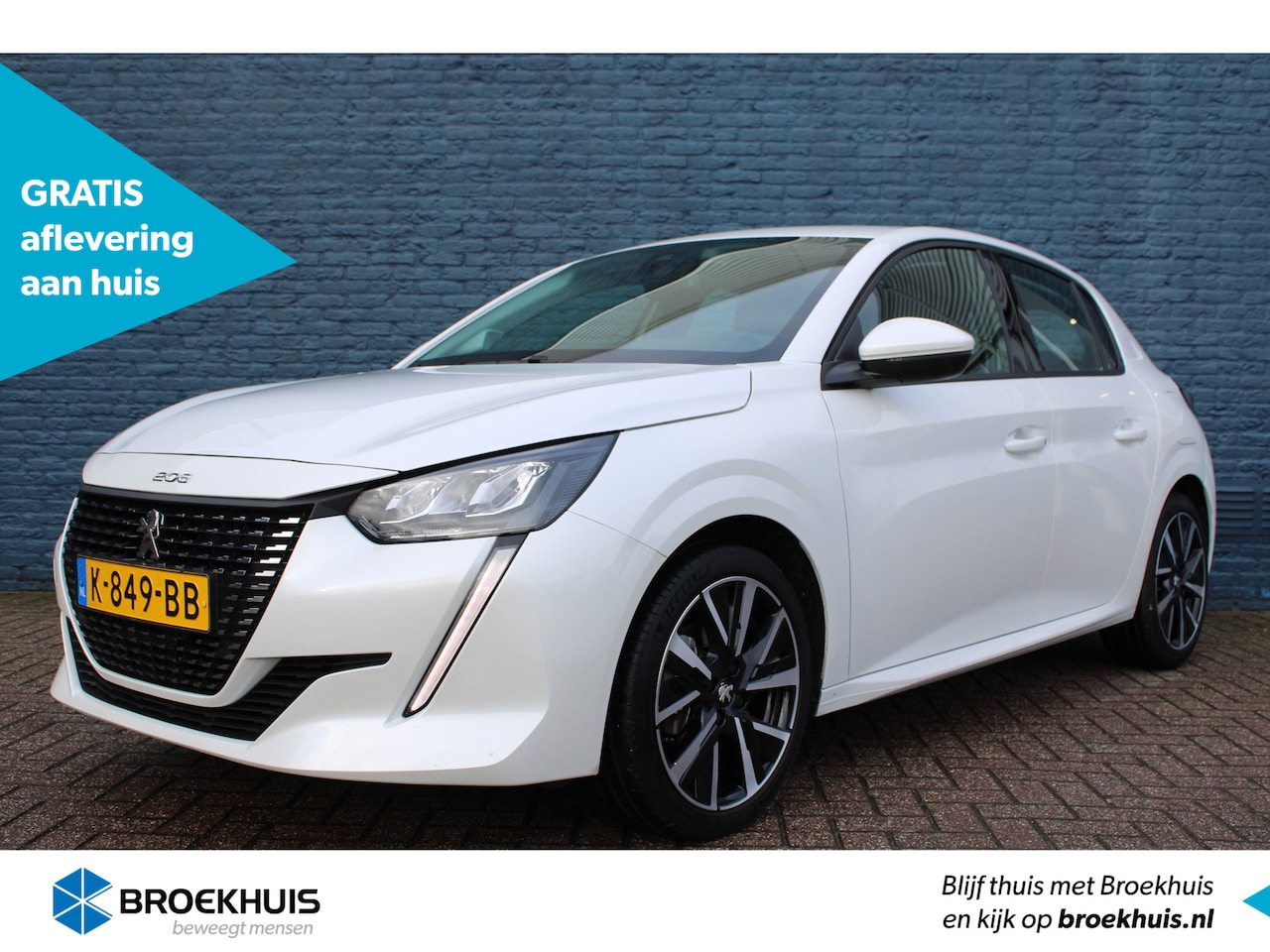 Peugeot 208 - 5drs 1.2 PureTech 100pk Allure | Navi by app | Apple Carplay | 17 Inch lichtmetaal | Parke - AutoWereld.nl