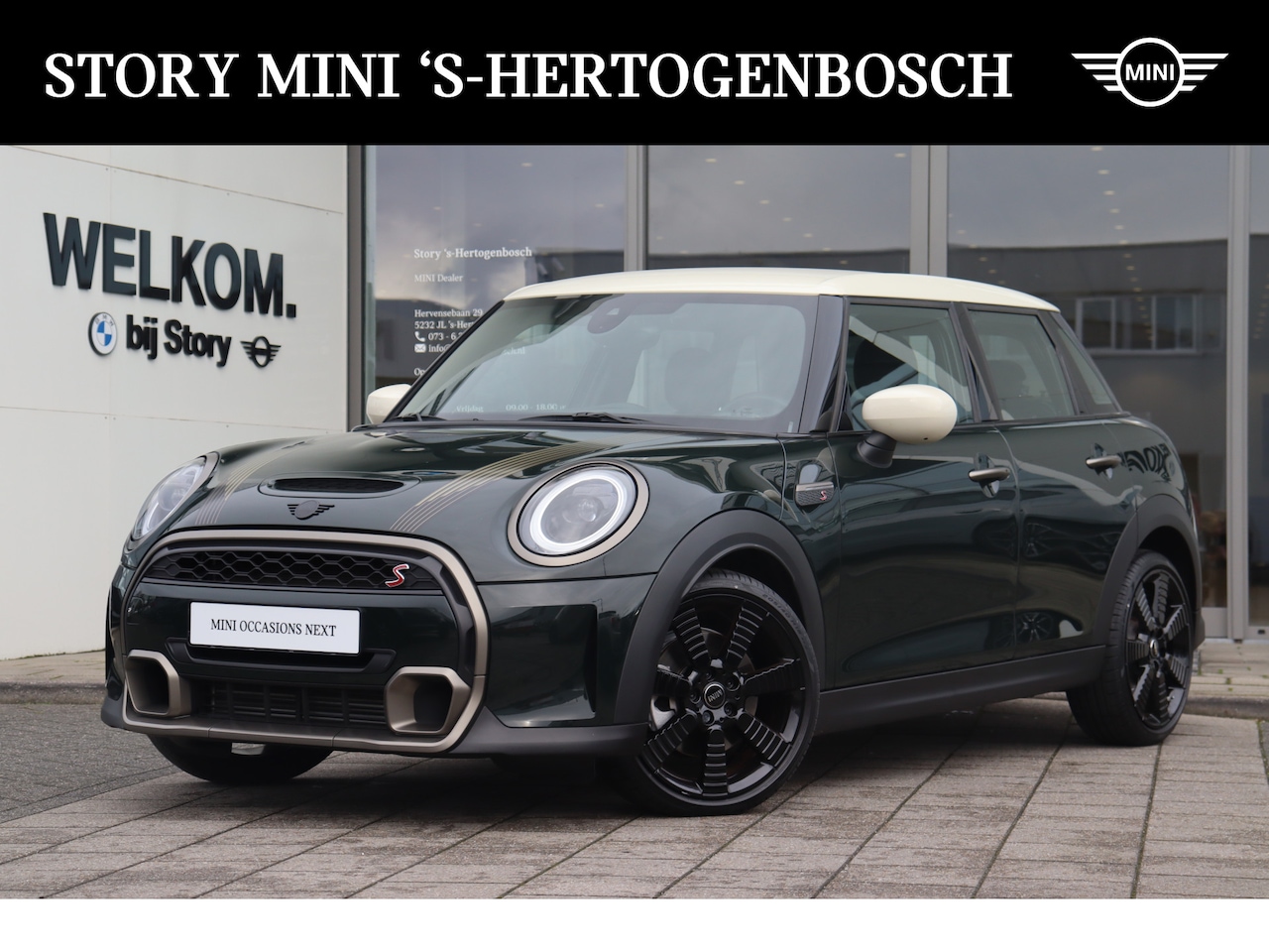 MINI Cooper S - Hatchback Resolute Automaat / Premium Go / Achteruitrijcamera / Sportstoelen / Comfort Acc - AutoWereld.nl