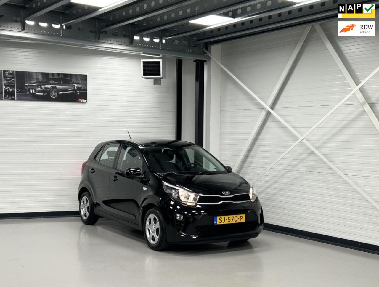 Kia Picanto - 1.0 CVVT PlusLine Parkeersensoren|Bluetooth|Elektrisch-pakket|Airco - AutoWereld.nl