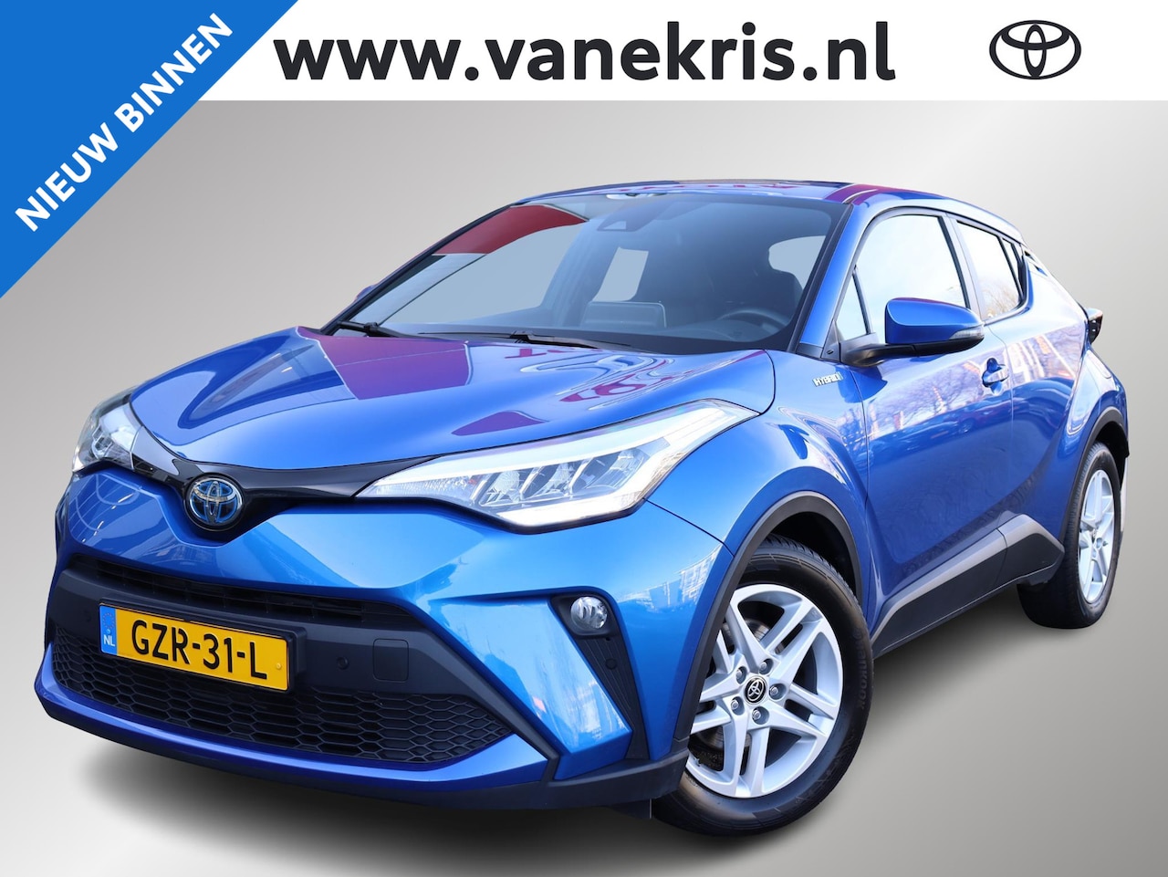 Toyota C-HR - 1.8 Hybrid Active 1.8 Hybrid Active, Lederen bekleding, Parkeersensoren - AutoWereld.nl