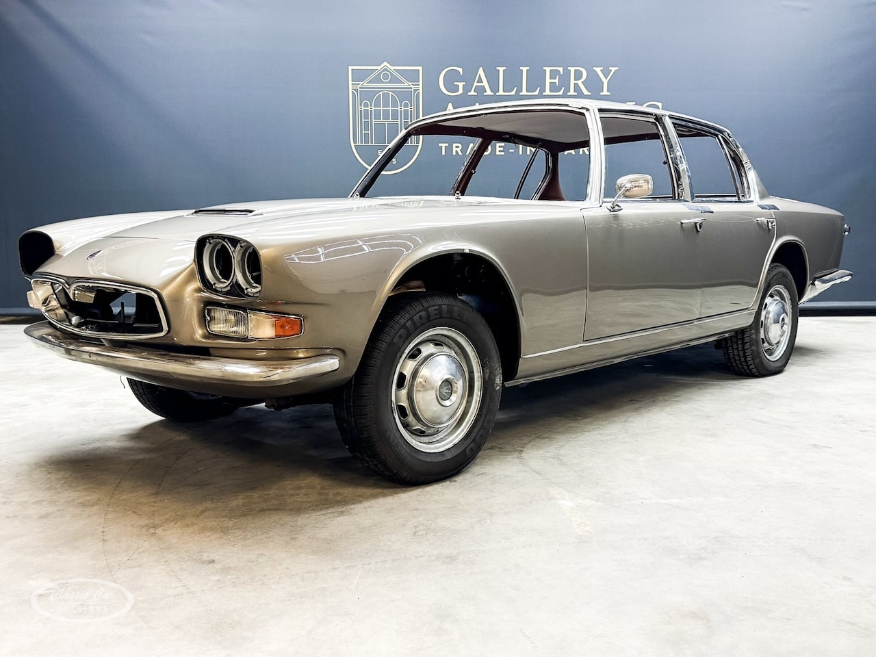 Maserati Quattroporte - Fantastic project, Very good basis for supreme restoration - AutoWereld.nl
