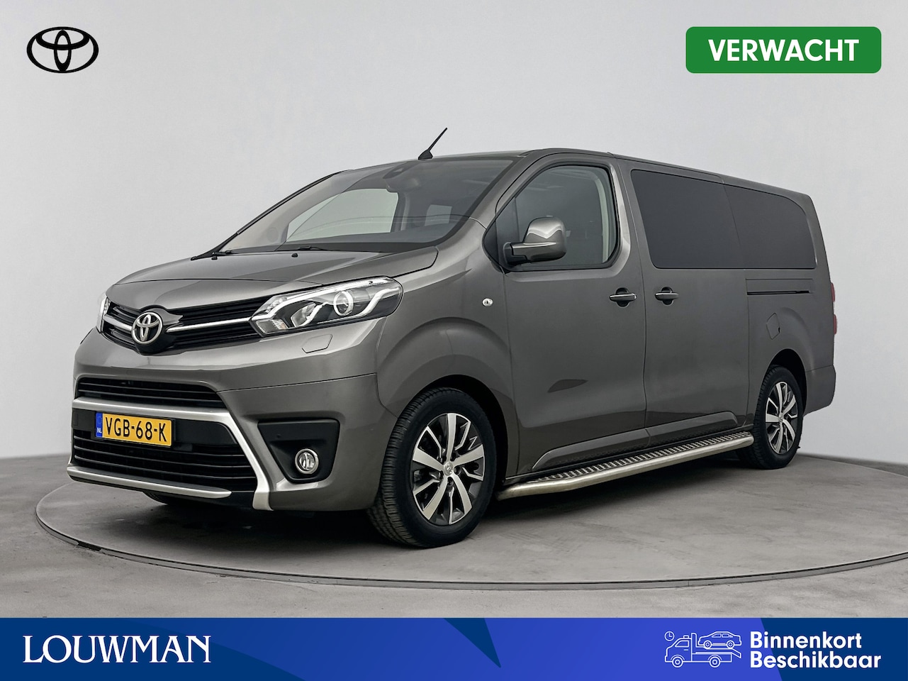 Toyota PROACE Long Worker - 2.0 D-4D Dynamic DC Verso | Parkeersensoren | Camera | Trekhaak | Climate Control | Cruise - AutoWereld.nl