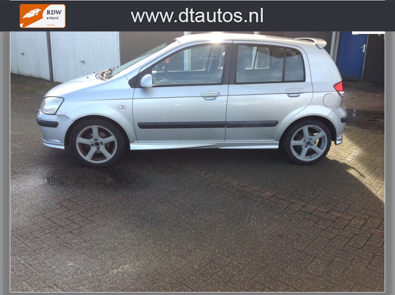 Hyundai Getz - 1.6i-16V Sport airco nw apk - AutoWereld.nl