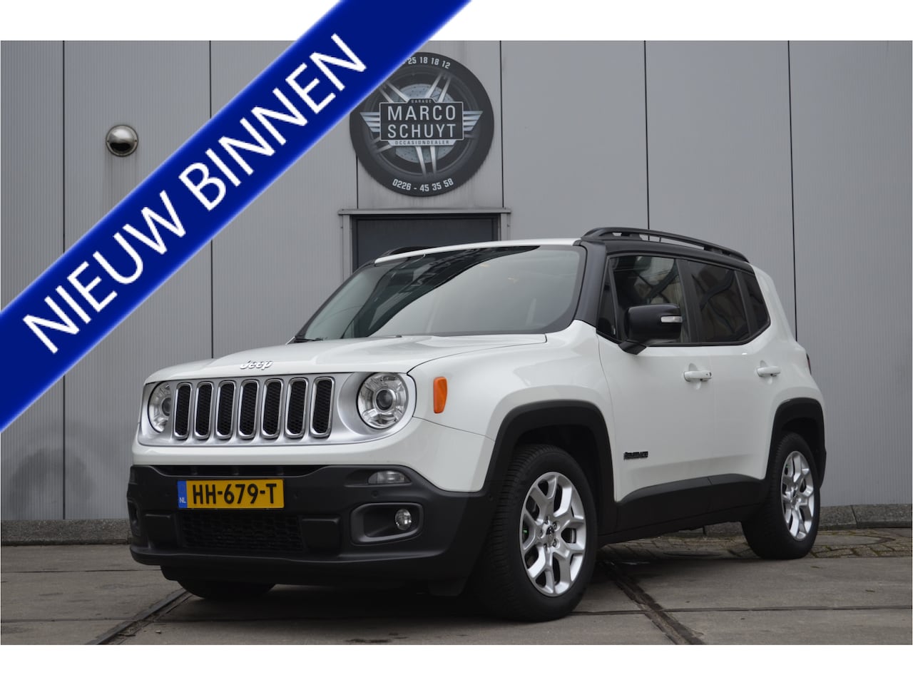 Jeep Renegade - 1.4 MultiAir Limited panorama dak leer automaat - AutoWereld.nl