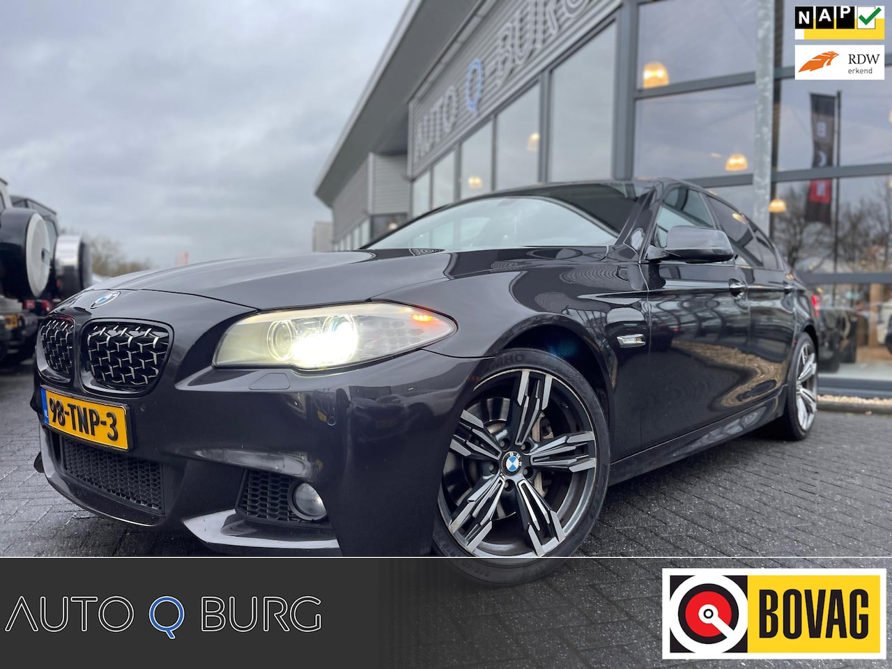 BMW 5-serie - 528i High Executive | Automaat | Climate | Stoelverwarming | Leder | Bi - Xenon | - AutoWereld.nl