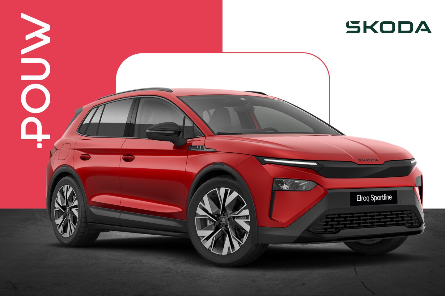 Skoda Elroq - 85 286pk Sportline Edition | Business Upgrade Plus | Trekhaak Wegklapbaar - AutoWereld.nl