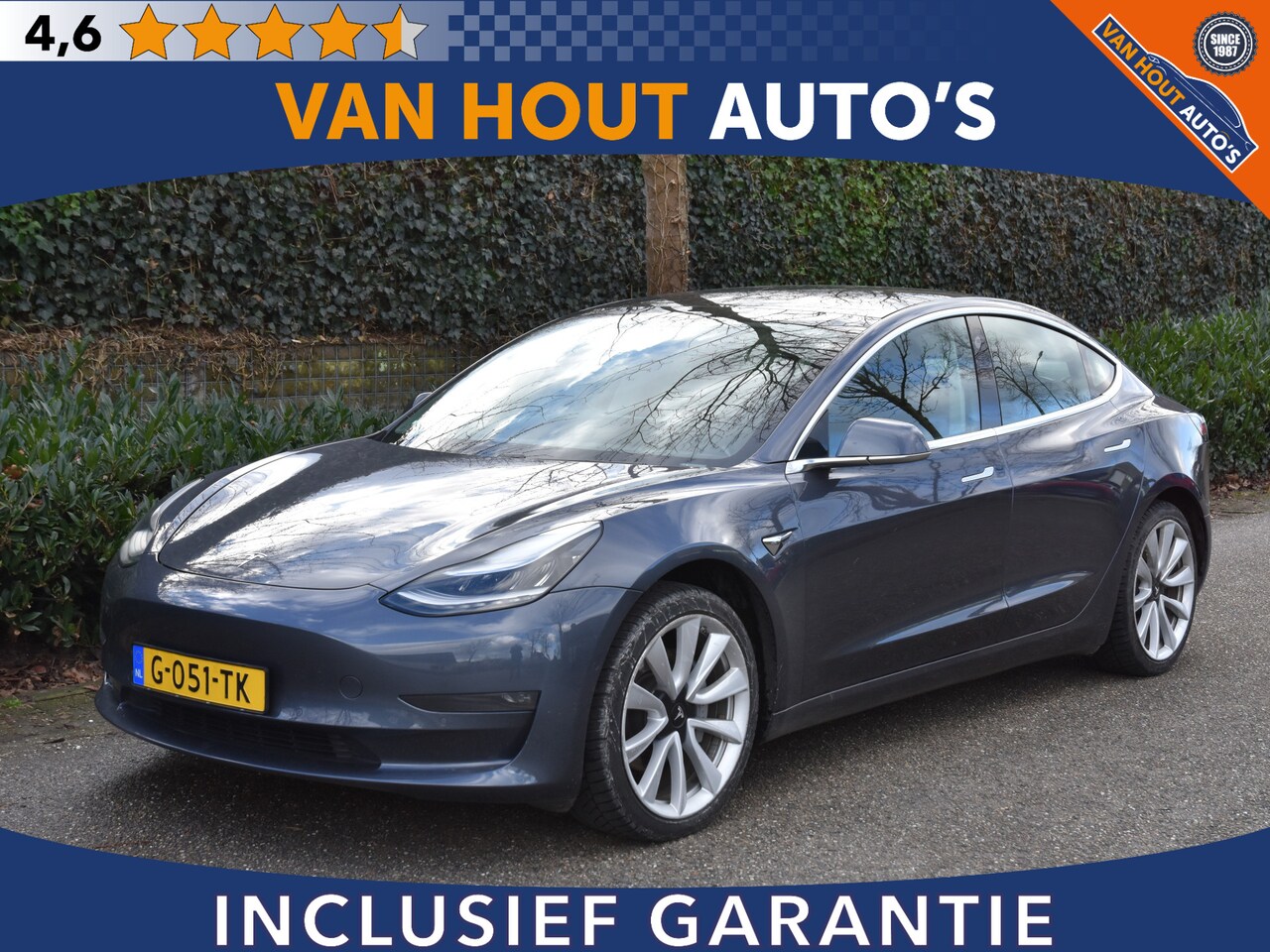 Tesla Model 3 - Long Range RWD Long Range AWD 75 kWh  | SoH-CHECK | AUTO PILOT | 360 CAMERA - AutoWereld.nl