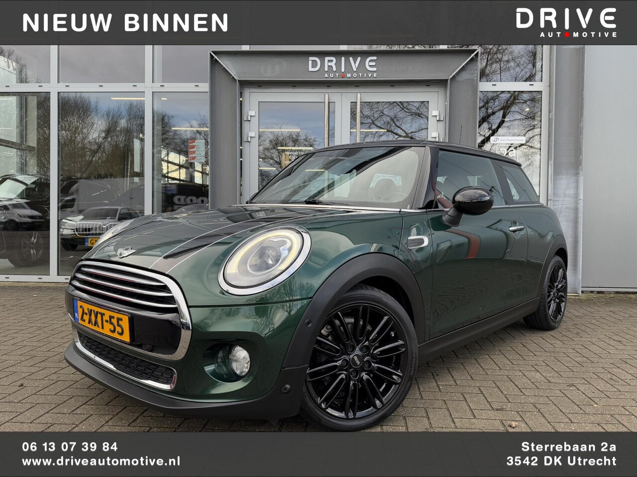 MINI Cooper - Mini 1.5 Chili Serious Business Automaat|Nav.Prof|Led|Ad.Cruise|PDC V+A|HUD|Keyless|Stoel - AutoWereld.nl