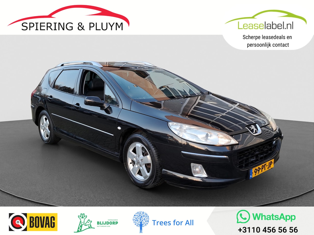 Peugeot 407 SW - 2.0-16V XT Pack | Leder | Panodak | Aant. Onderh. - AutoWereld.nl