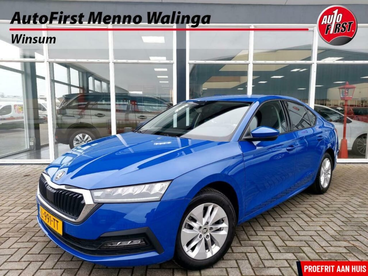 Skoda Octavia - 1.0 e-TSI Business Edition | Navi | ACC | Led |Apple carplay | - AutoWereld.nl