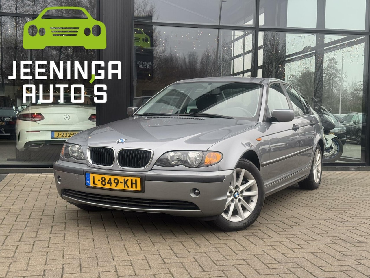 BMW 3-serie - 316i Black&Silver II Youngtimer met Climate control|APK|Weinig KM! Zeer nette auto !! - AutoWereld.nl