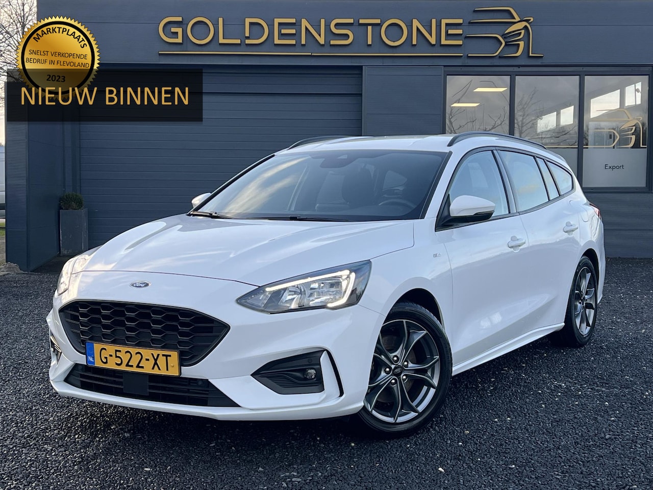 Ford Focus Wagon - 1.0 EcoBoost ST Line Business 1e Eigenaar,Navi,Airco,Cruise,PDC Voor en Achter,LM Velgen,N - AutoWereld.nl