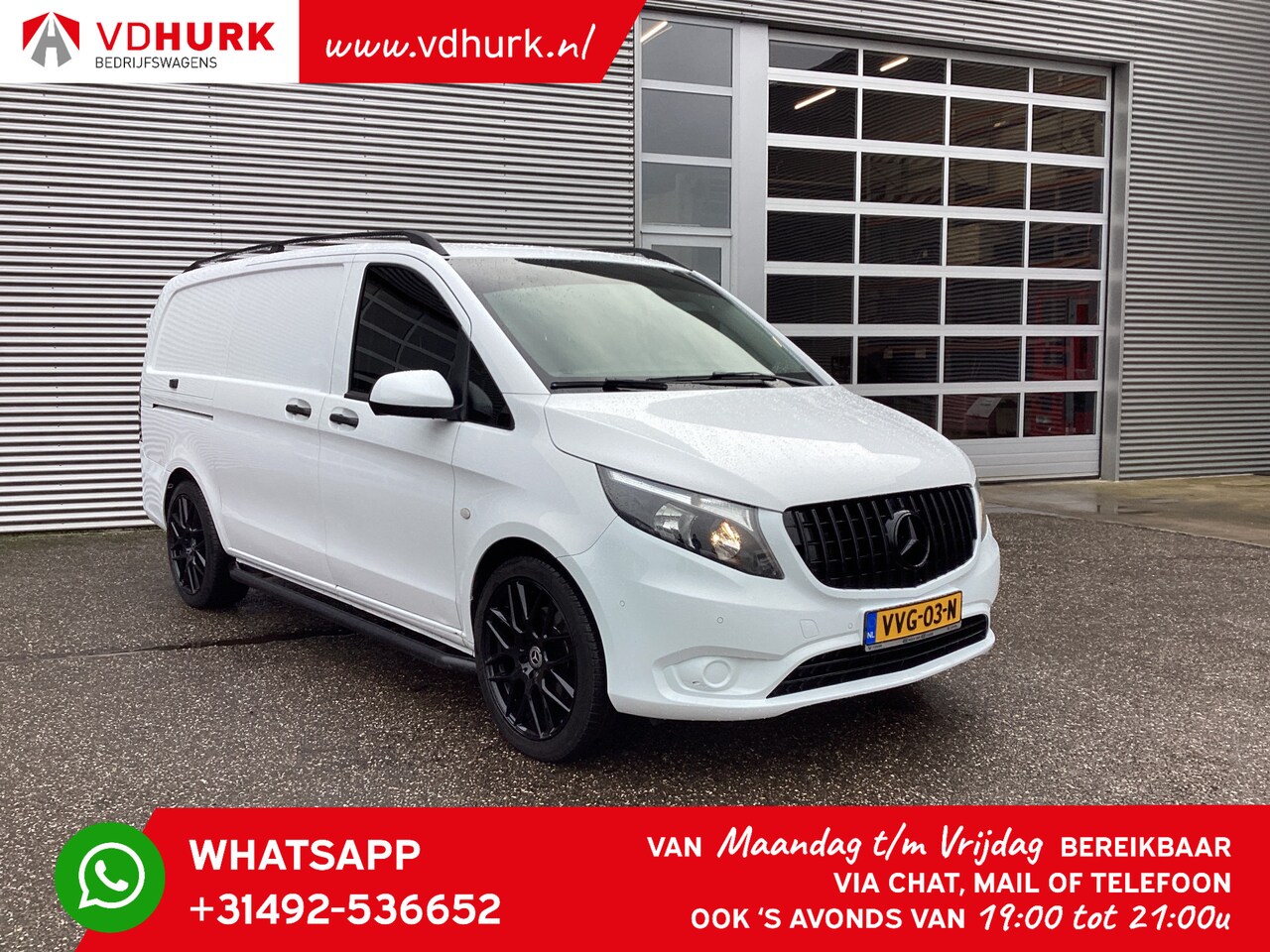 Mercedes-Benz Vito - 119 CDI Aut. L2 Stoelverw./ 20” LMV/ Cruise/ PDC/ Trekhaak/ Airco - AutoWereld.nl