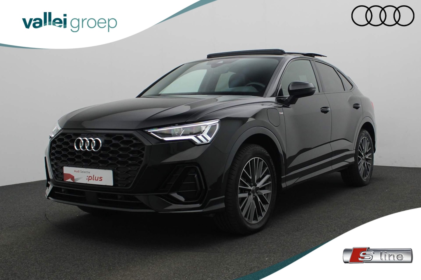 Audi Q3 Sportback - 45 TFSI e 245PK S-tronic S Edition / S-Line | Pano | Geheugenstoel | Camera | Navi | Stoel - AutoWereld.nl