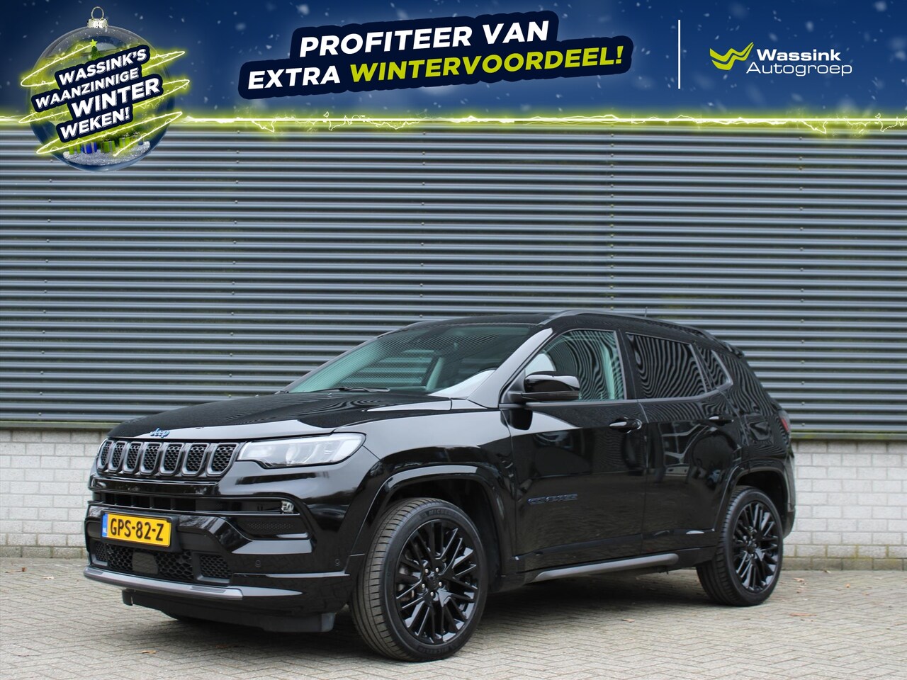 Jeep Compass - 1.3T 4XE 240pk EAWD Aut Upland | Cruise Control | Parkeersensoren Voor & Achter | Achterui - AutoWereld.nl