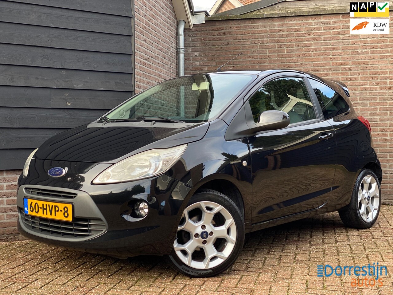 Ford Ka - 1.2 Titanium Airco/16inch/Spoiler/NAP - AutoWereld.nl