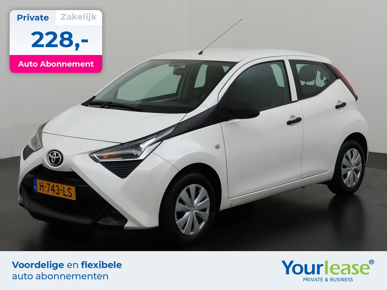 Toyota Aygo - 1.0 VVT-i x | All-in 228,- Private Lease | Zondag Open! - AutoWereld.nl