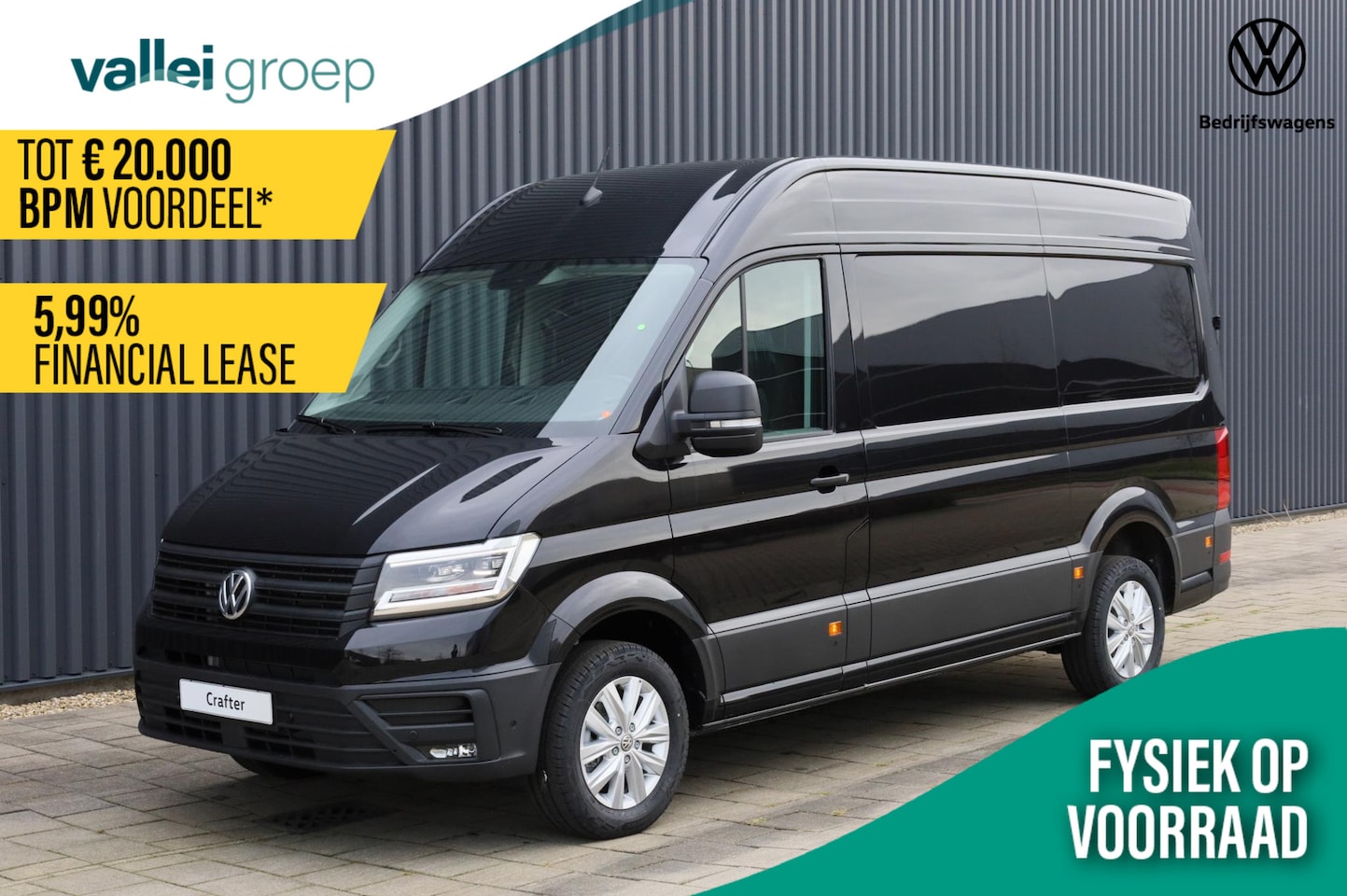 Volkswagen Crafter - Bedrijfswagens 35 2.0 TDI 177PK Automaat L3H3 Exclusive - AutoWereld.nl