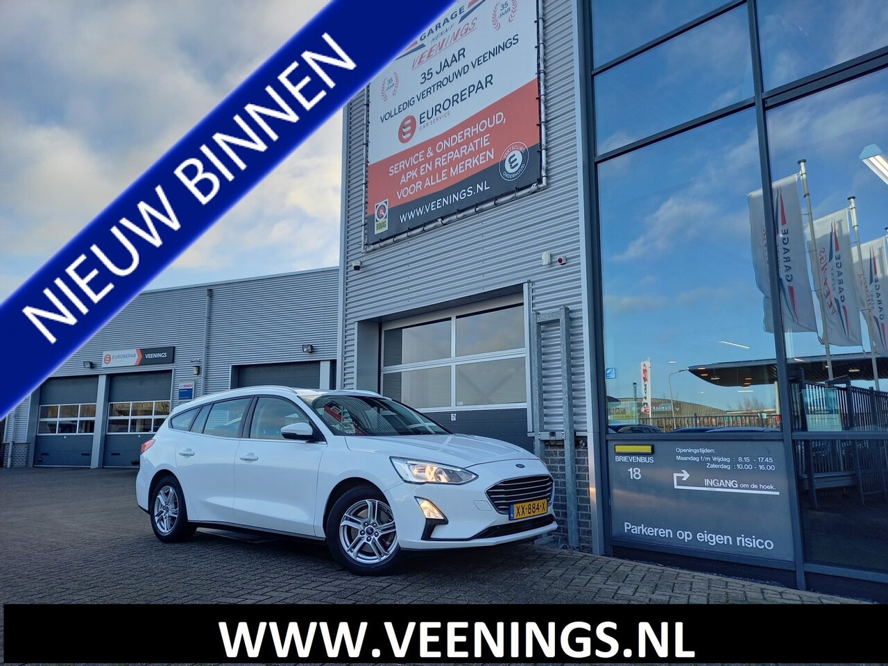 Ford Focus Wagon - 1.0 EcoBoost Trend Edition Business - CARPLAY / ANDROID - PDC V+A - NAVI - AIRCO - CRUISE - AutoWereld.nl