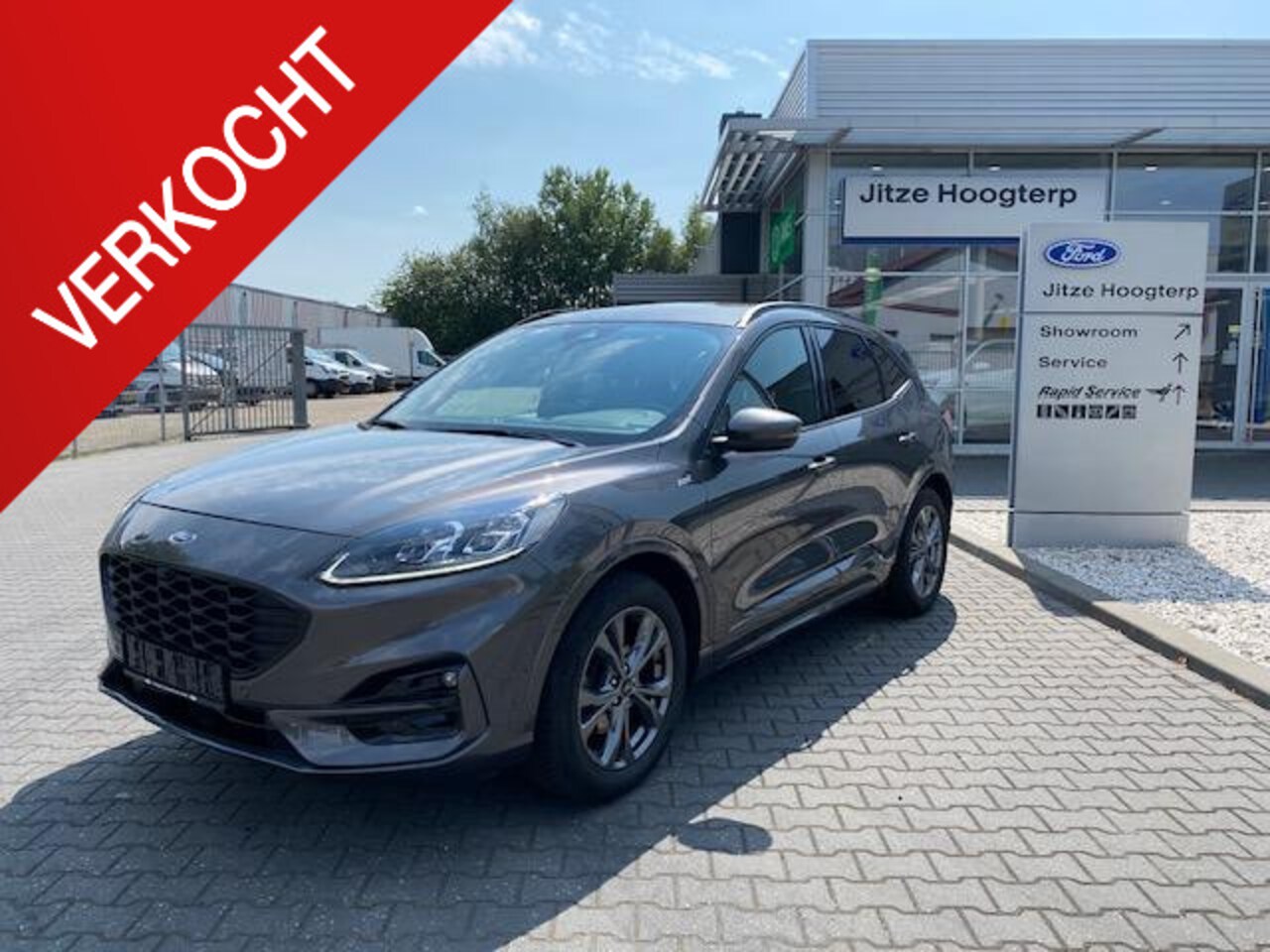 Ford Kuga - 1.5 EcoBoost ST-Line X 150PK.NAVI.TREKHAAK 1800KG.ADAPTIVECRUISE.WINTERPACK.LANE ASS.KEYLE - AutoWereld.nl