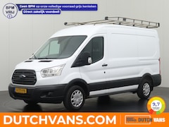 Ford Transit - 2.0TDCI 130PK L2H2 Imperiaal | Trekhaak | Navigatie | 3-Persoons | Betimmering