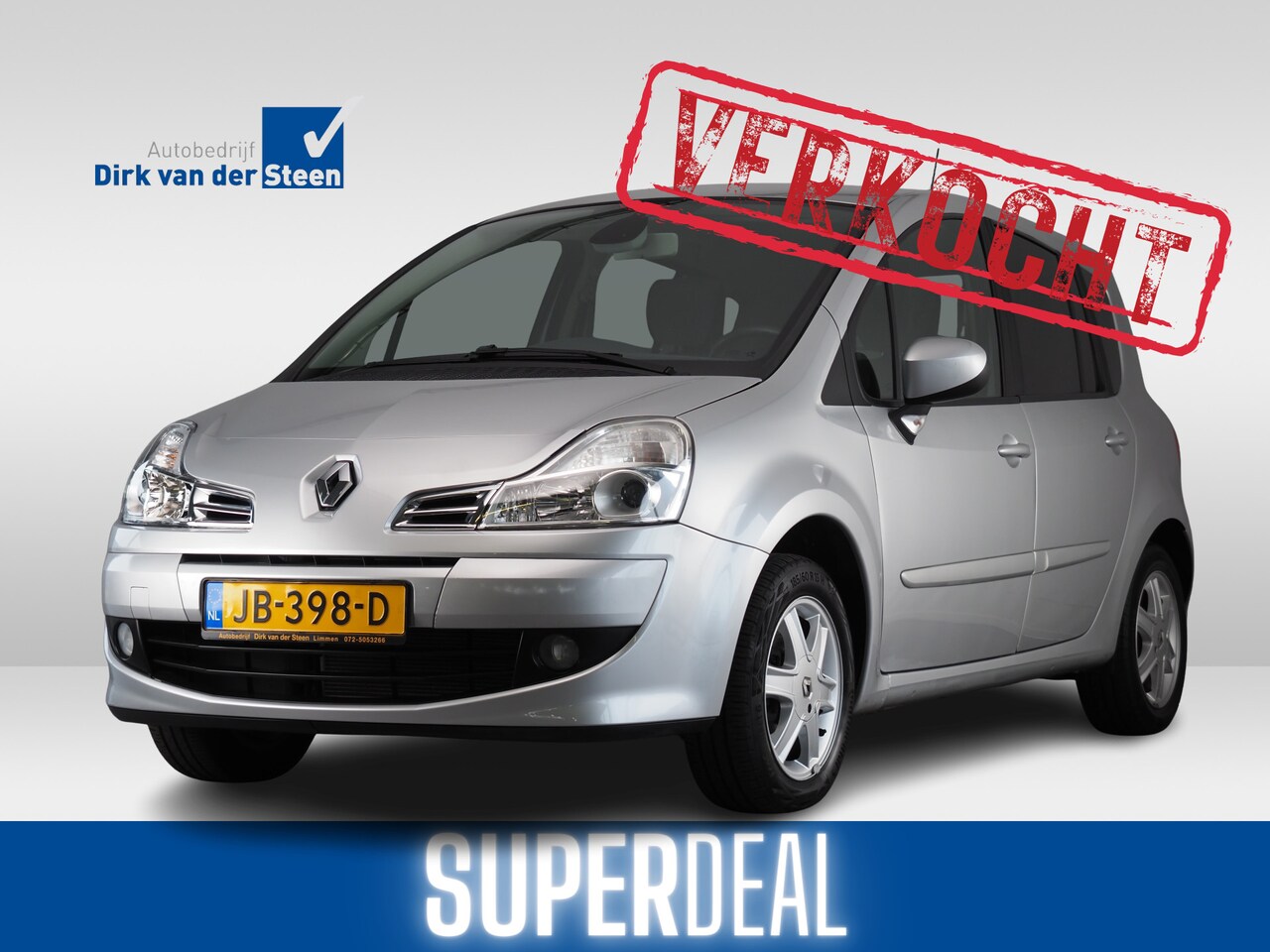 Renault Grand Modus - 1.6-16V Expression | Parkeersensor Achter | Airco (automatisch) | Cruise control | Lichtme - AutoWereld.nl