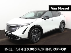 Nissan Ariya - e-4ORCE Evolve+ 87 kWh Leather | ACC | e-Pedal | Stoelverwarming voor + achter | Panoramad