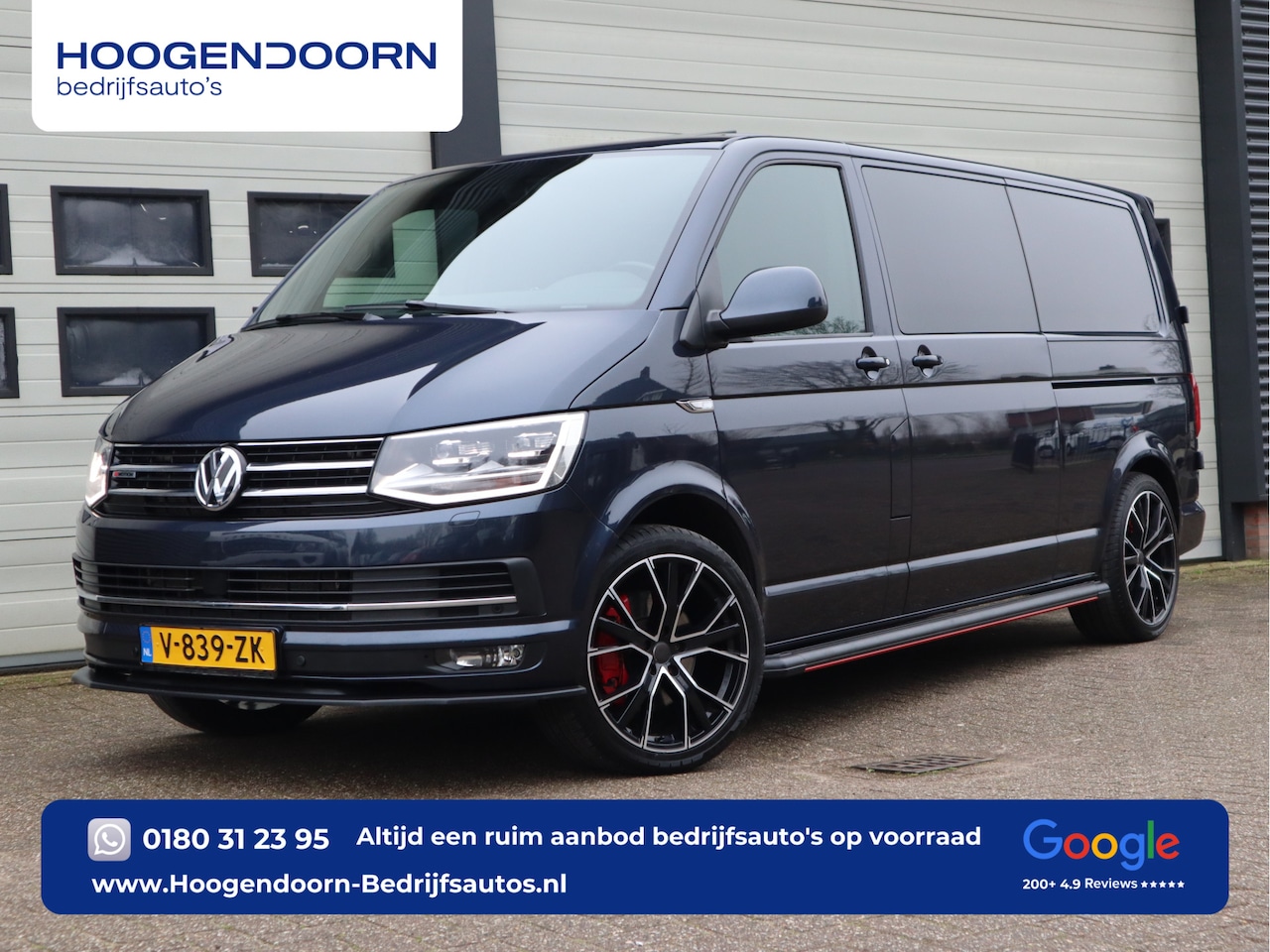 Volkswagen Transporter - 2.0 TDI 204pk DC 4Motion Highline L2 Lang + Luchtvering - AutoWereld.nl