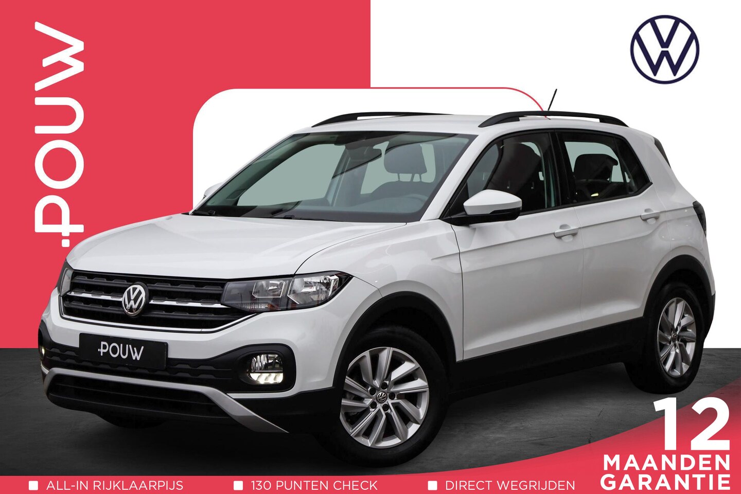 Volkswagen T-Cross - 1.0 TSI 95pk Life | Airco | Cruise Control Adaptief | Apple Carplay/Android Auto - AutoWereld.nl