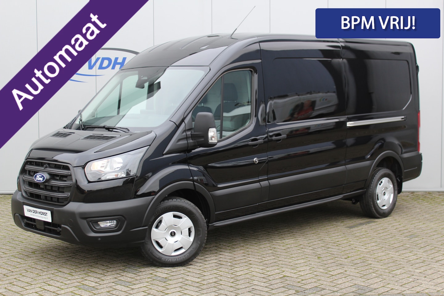 Ford Transit - 350 2.0 165 pk EcoBlue L3H2 Trend Automaat L+R zijschuifdeur - AutoWereld.nl