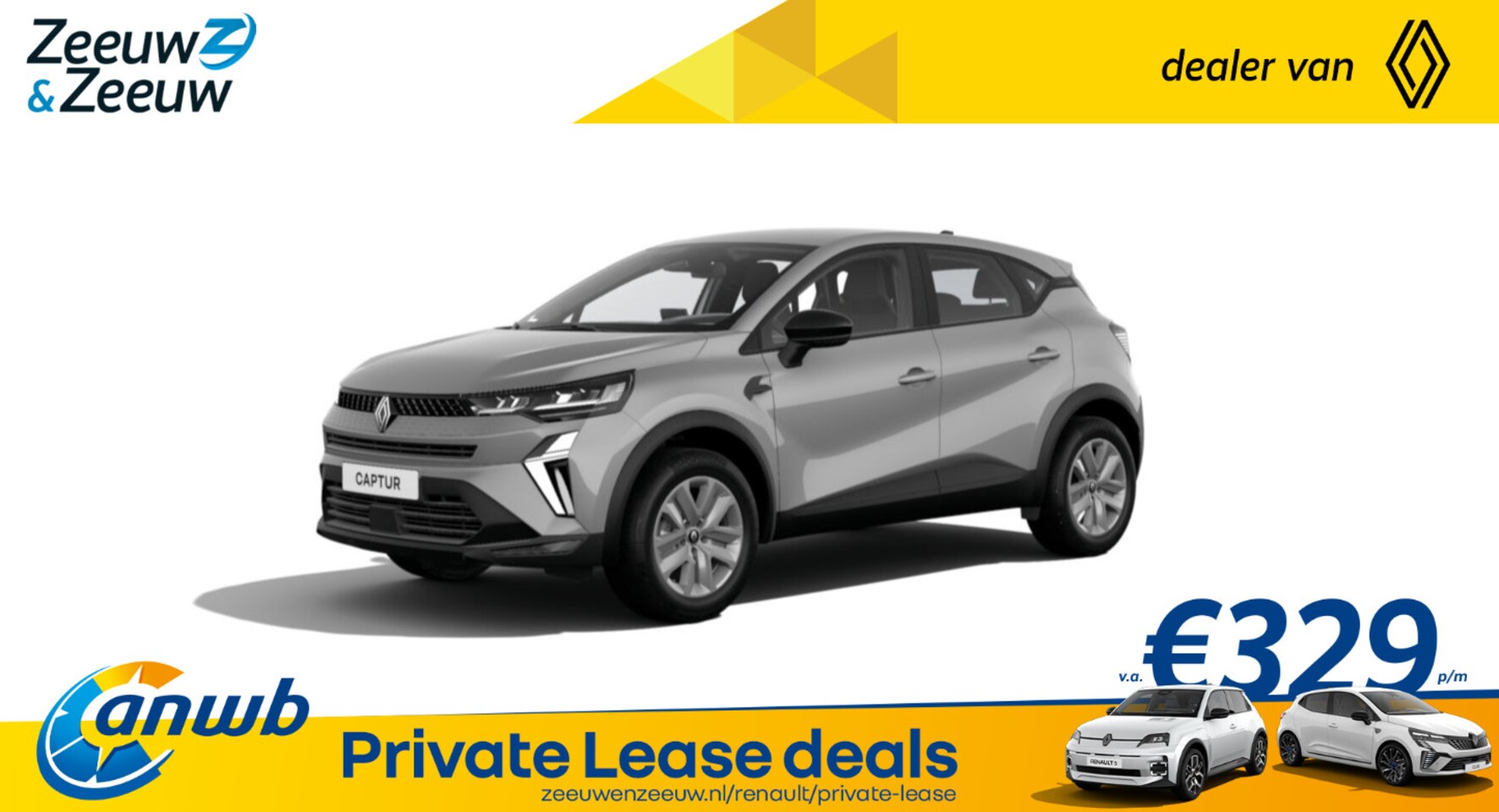 Renault Captur - (ANWB Private Lease Actie € 409,-) TCe 90 Evolution | Wij maken graag een Private Lease of - AutoWereld.nl