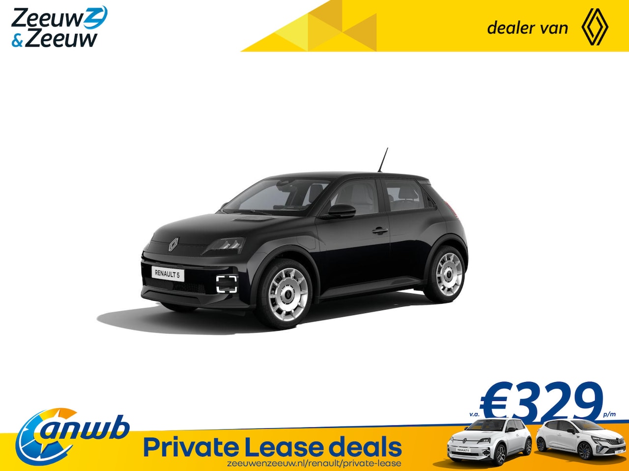 Renault 5 - (ANWB Private lease actie vanaf €349,-) urban range evolution 40 kWh | Auto van het Jaar 2 - AutoWereld.nl