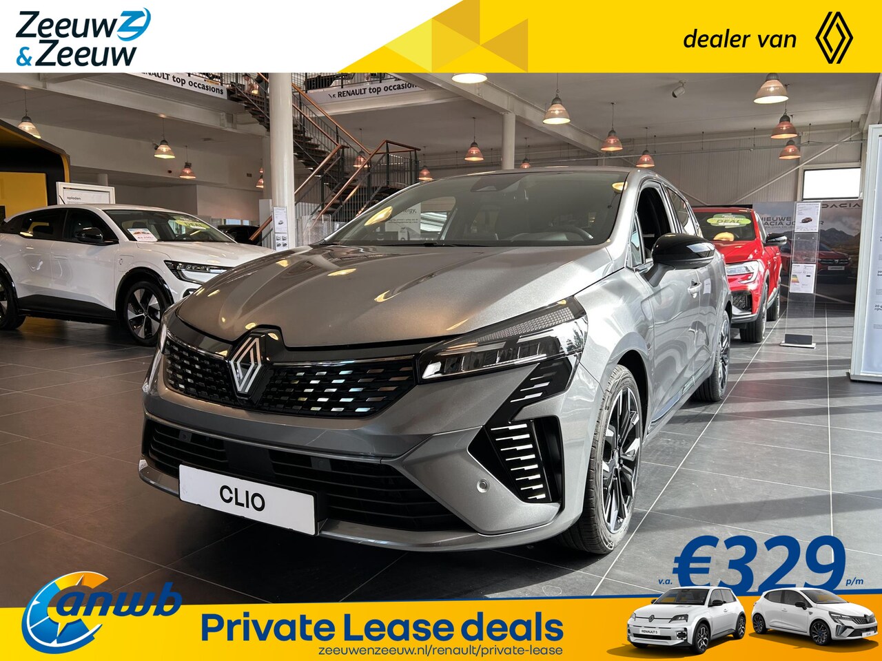 Renault Clio - (ANWB Private lease actie v.a. € 359,-) E-Tech Full Hybrid 145 Techno | Wij maken graag ee - AutoWereld.nl