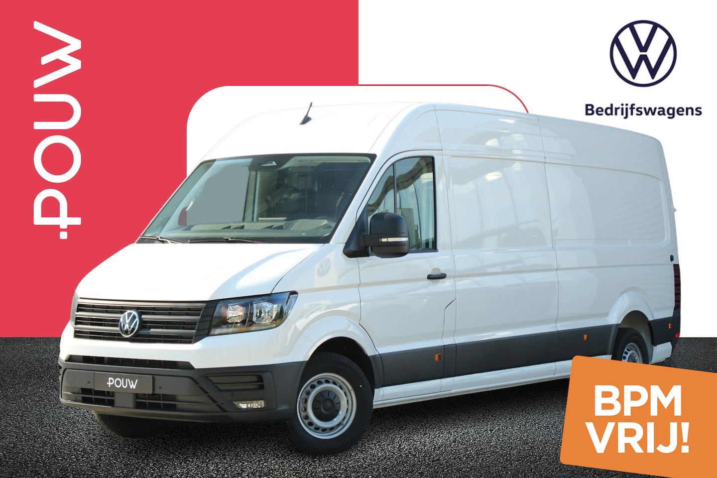 Volkswagen Crafter - 35 2.0 TDI 140pk L4H3 Highline | Vering Verzwaard | Bijrijdersbank - AutoWereld.nl