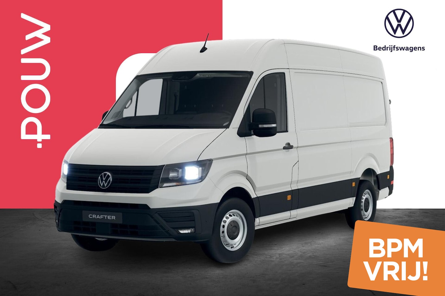 Volkswagen Crafter - 35 2.0 TDI 140pk AUT L3H3 Highline EURO VI | Trekhaak | Bijrijdersbank - AutoWereld.nl