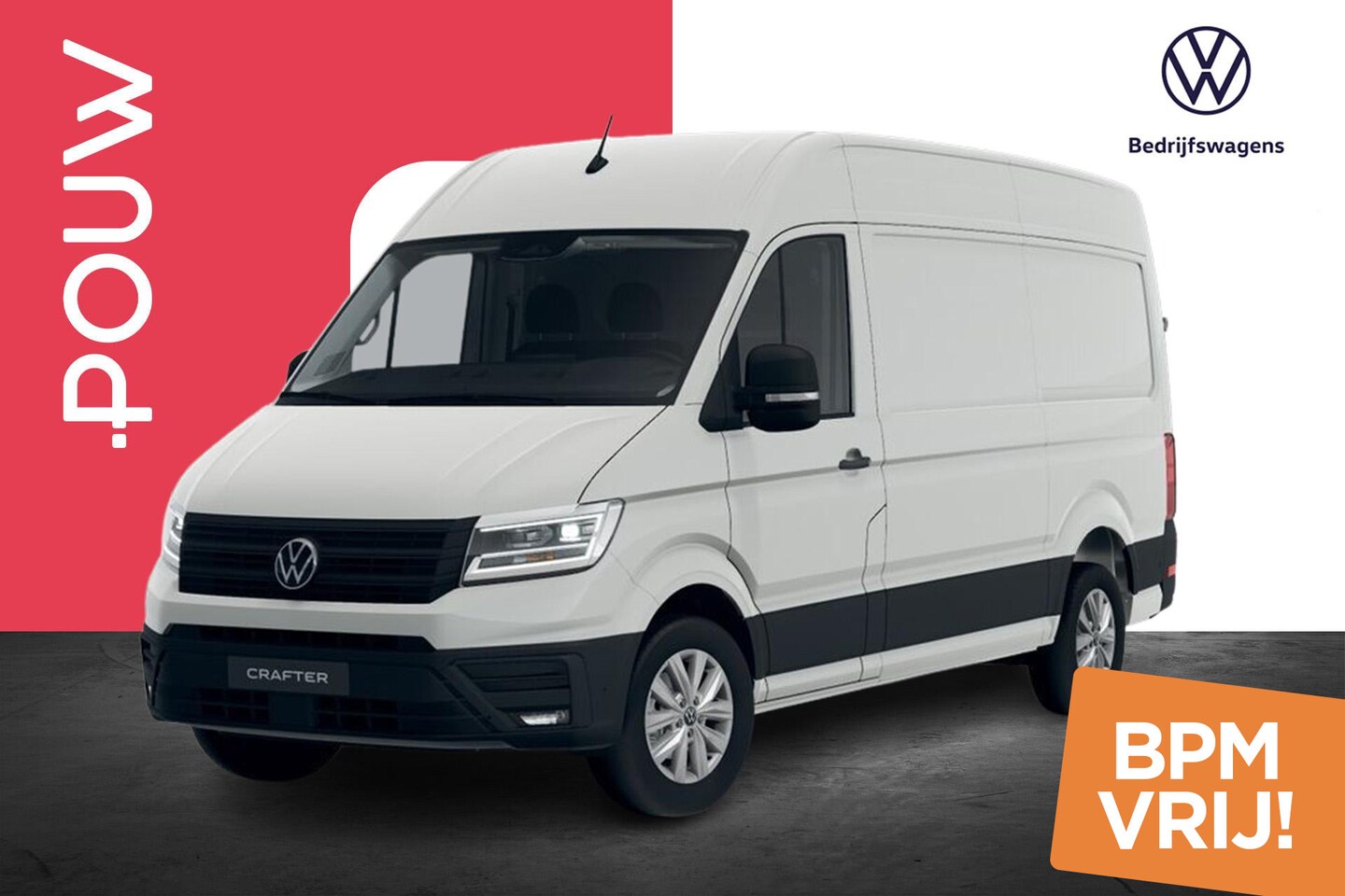 Volkswagen Crafter - 35 2.0 TDI 140pk L3H2 Exclusive | Multimedia Navigatiepakket | Trekhaak - AutoWereld.nl