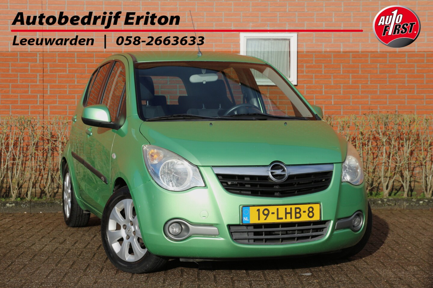 Opel Agila - 1.2 86pk Edition | NL-auto | Unieke kleur! | Airco | 5 deuren | Radio | Lichtmetalen velge - AutoWereld.nl